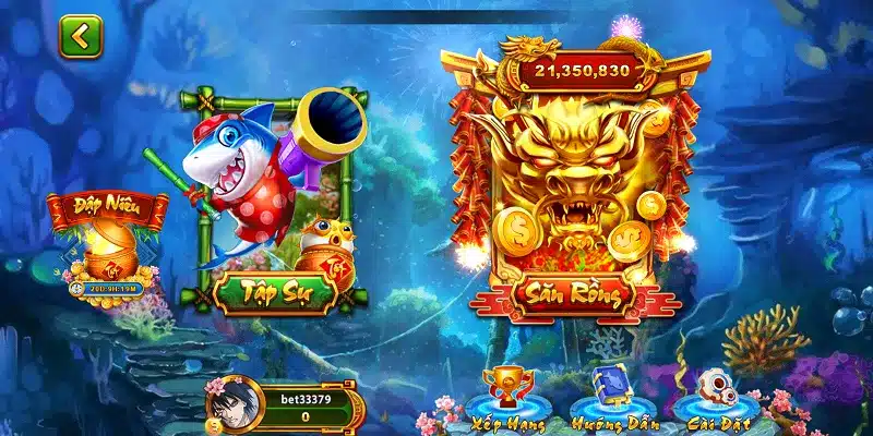Trải nghiệm bắn cá long vương tại GGWIN